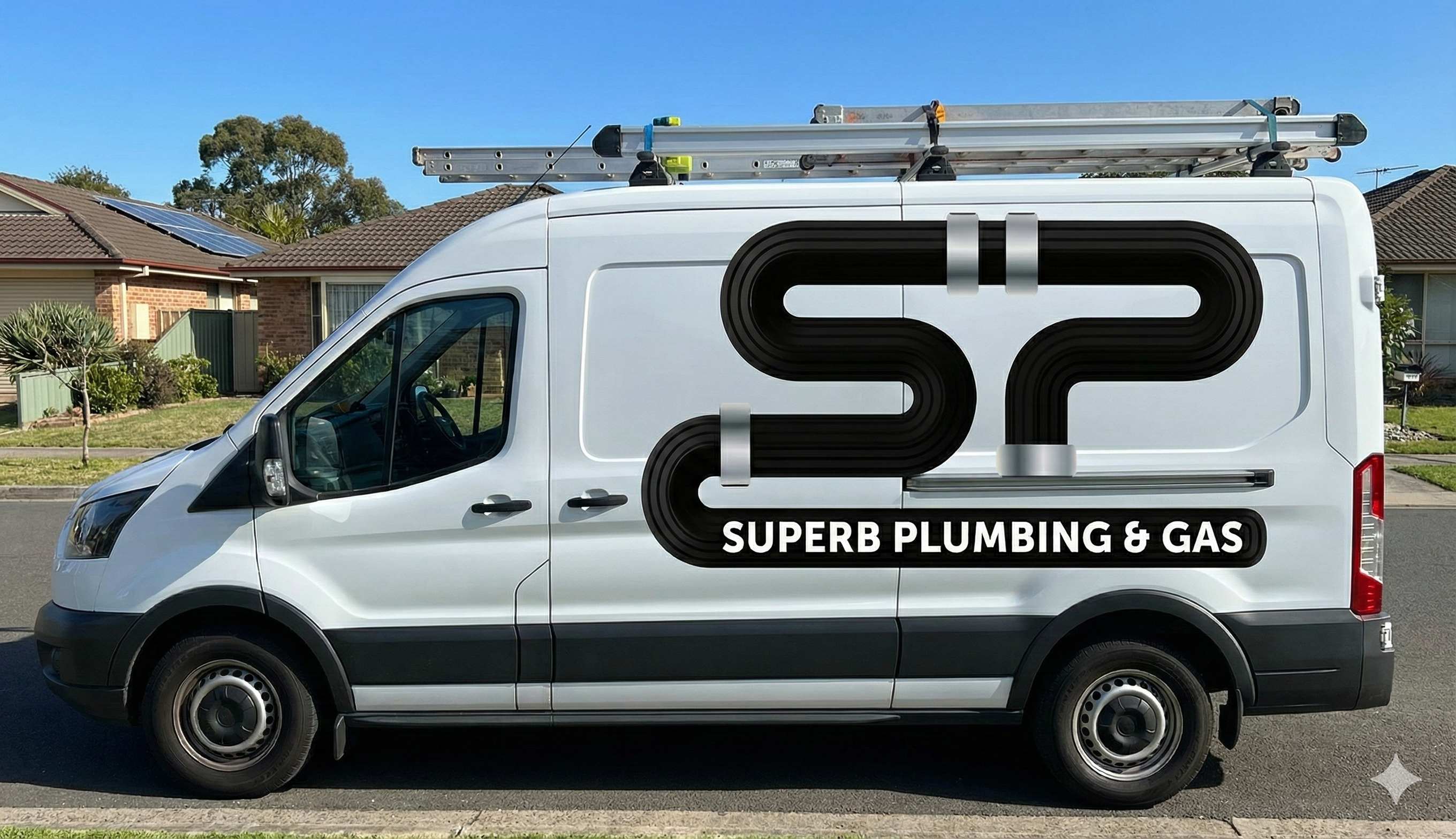 Superb Plumbing and Gas service van